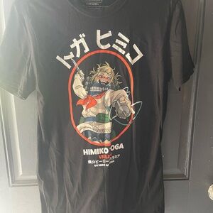 Black Himiko Toga Anime Graphic Tee